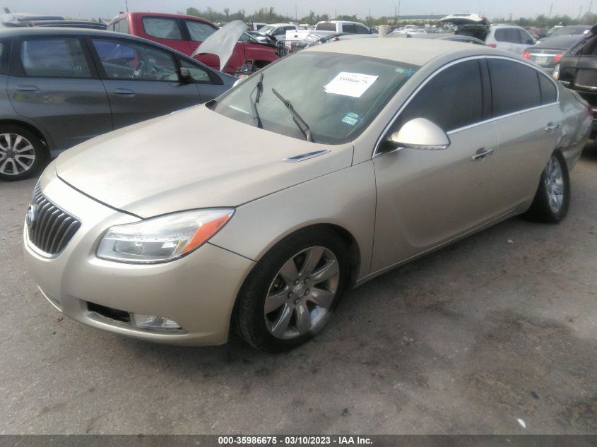 2013 BUICK REGAL TURBO PREMIUM 1 - 2G4GS5EV9D9205561