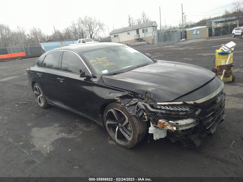 VIN 1HGCV1F37NA085900 2022 HONDA ACCORD SEDAN SPORT