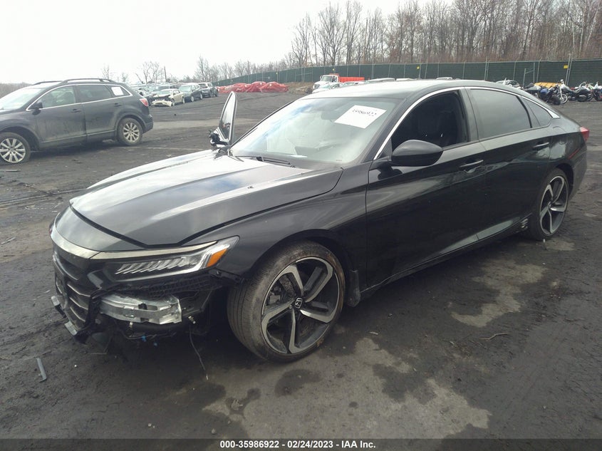 VIN 1HGCV1F37NA085900 2022 HONDA ACCORD SEDAN SPORT