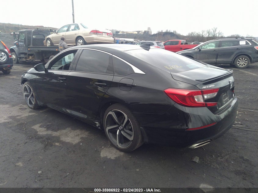 VIN 1HGCV1F37NA085900 2022 HONDA ACCORD SEDAN SPORT