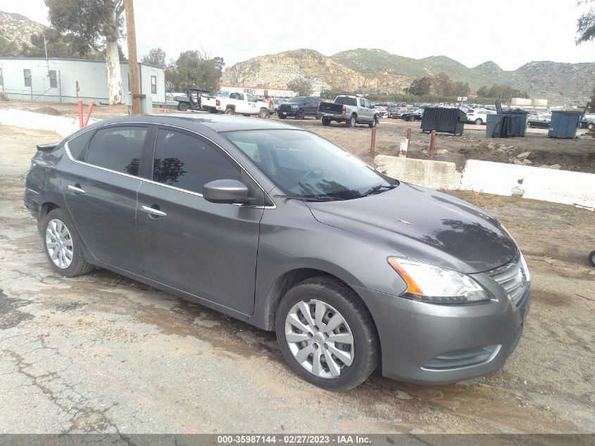 2015 NISSAN SENTRA SV - 3N1AB7AP6FL679953