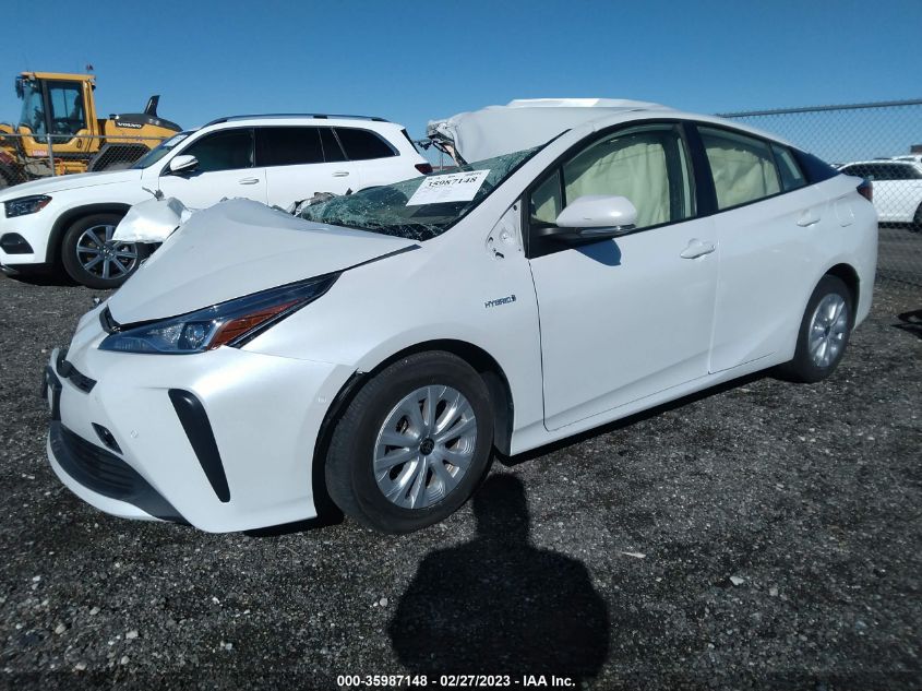 2022 TOYOTA PRIUS L - JTDKAMFU9N3174193