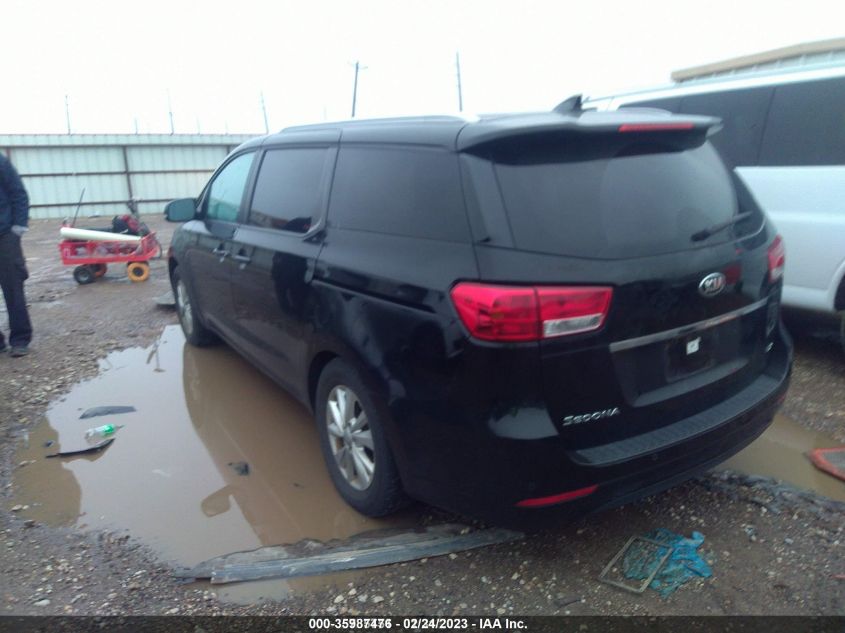 2017 KIA SEDONA LX - KNDMB5C14H6268698