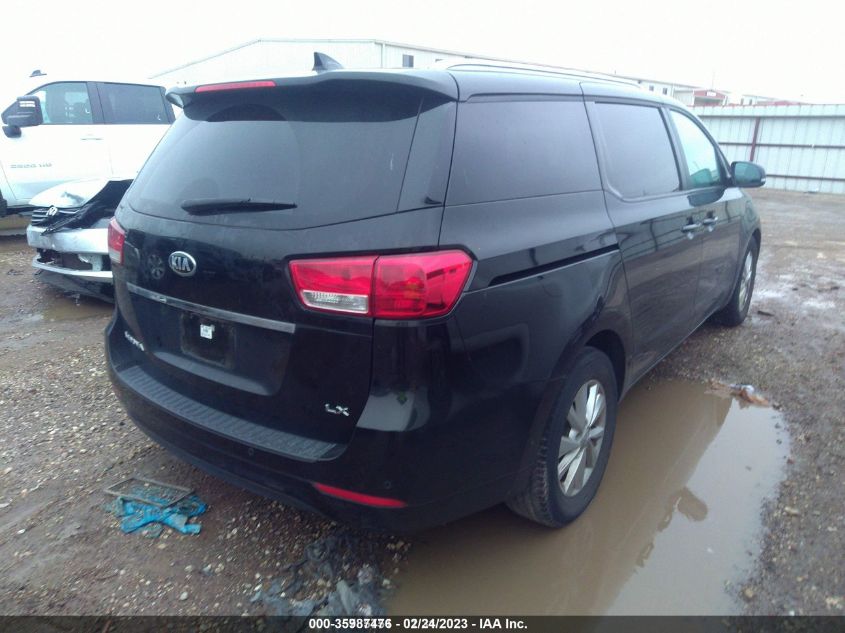 2017 KIA SEDONA LX - KNDMB5C14H6268698