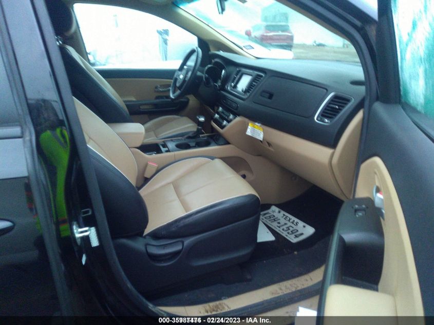 2017 KIA SEDONA LX - KNDMB5C14H6268698