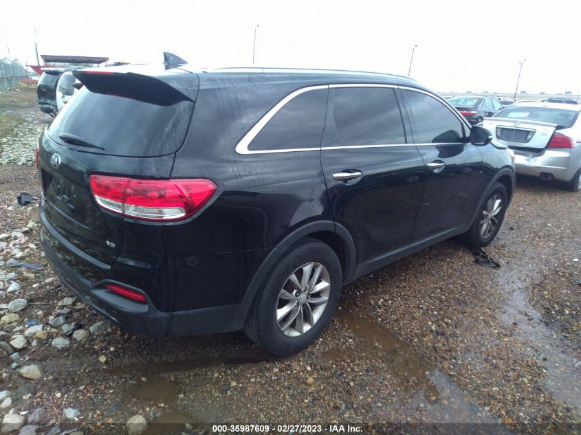 2016 KIA SORENTO LX - 5XYPG4A54GG003872