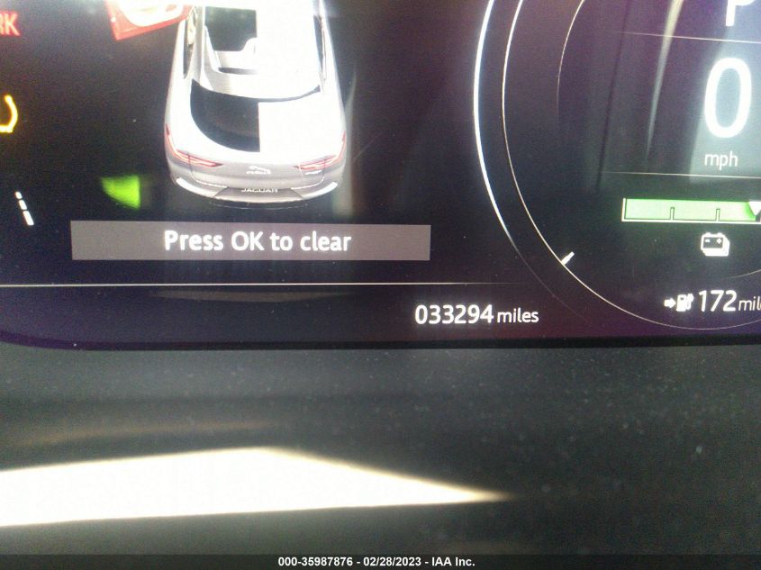 2019 JAGUAR I-PACE S - SADHB2S17K1F67356