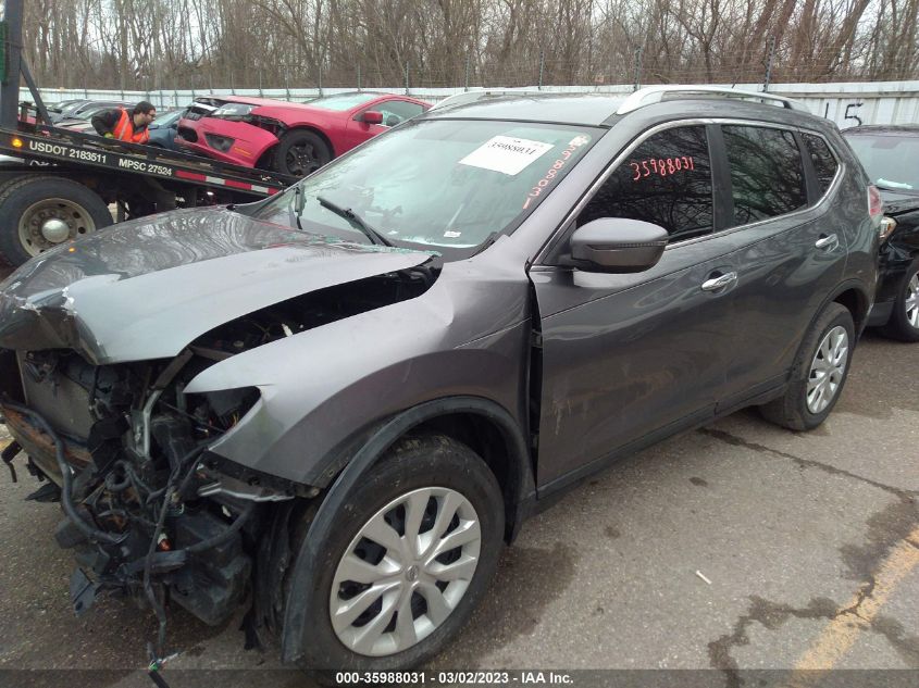 2016 NISSAN ROGUE S - KNMAT2MT9GP596674