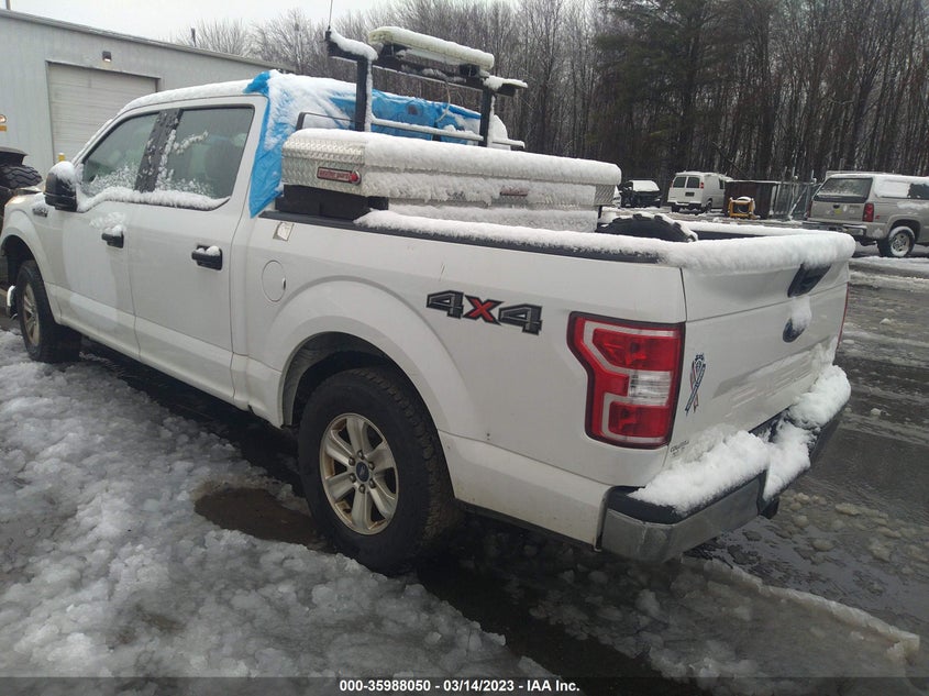 VIN 1FTEW1EP9JFD01008 2018 FORD F-150 XL/XLT/LARIAT