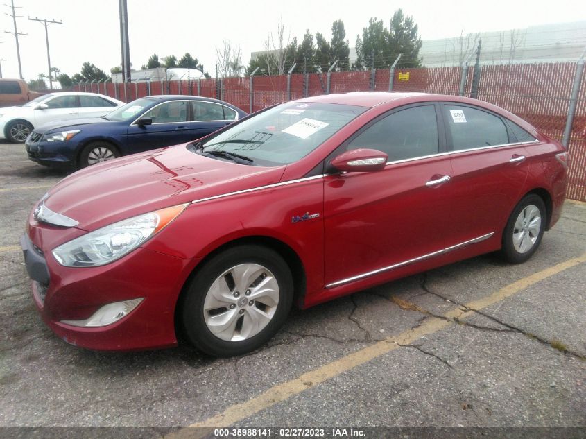 2015 HYUNDAI SONATA HYBRID - KMHEC4A44FA139777