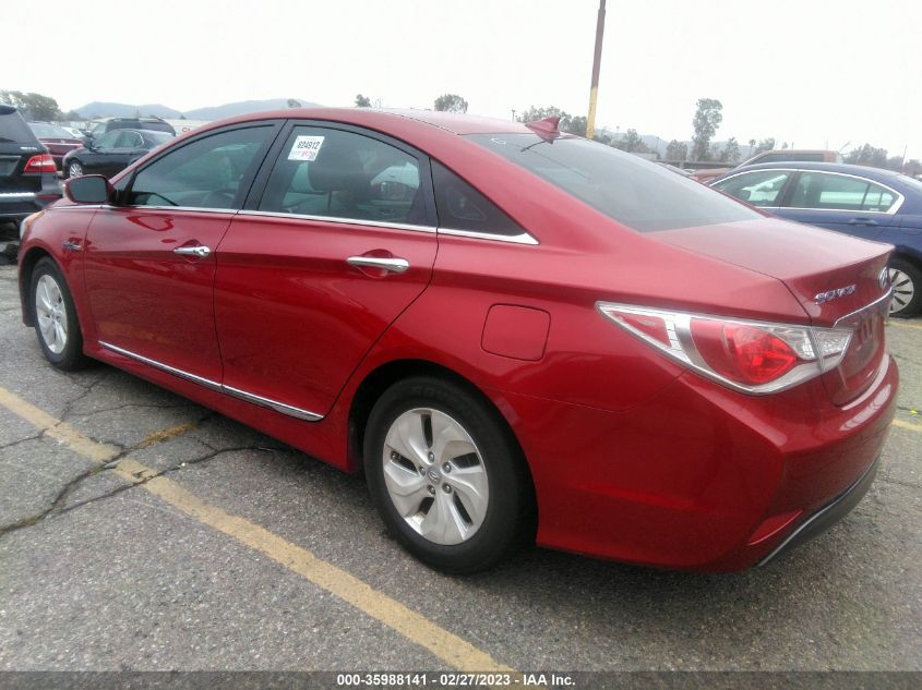 2015 HYUNDAI SONATA HYBRID - KMHEC4A44FA139777