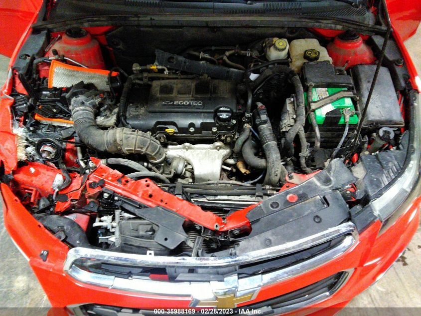 2015 CHEVROLET CRUZE LT - 1G1PE5SBXF7254612