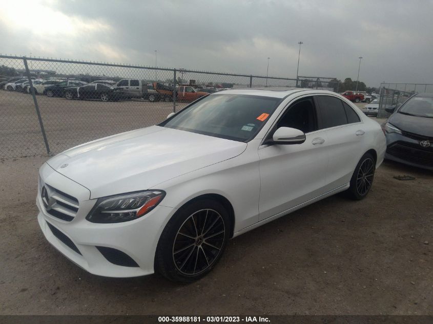 2020 MERCEDES-BENZ C-CLASS C 300 - W1KWF8DBXLR596176