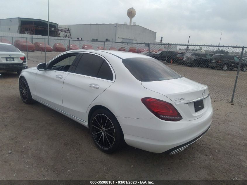 2020 MERCEDES-BENZ C-CLASS C 300 - W1KWF8DBXLR596176
