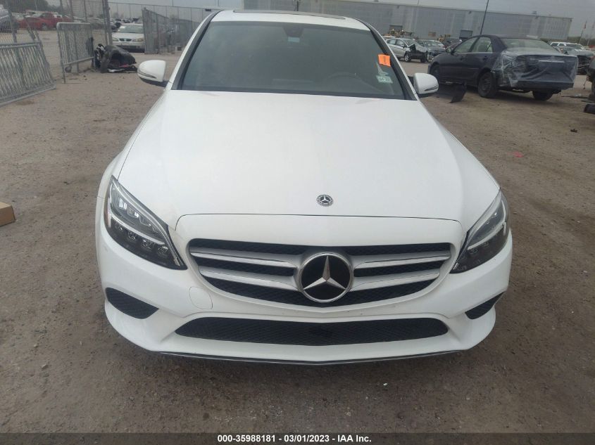 2020 MERCEDES-BENZ C-CLASS C 300 - W1KWF8DBXLR596176