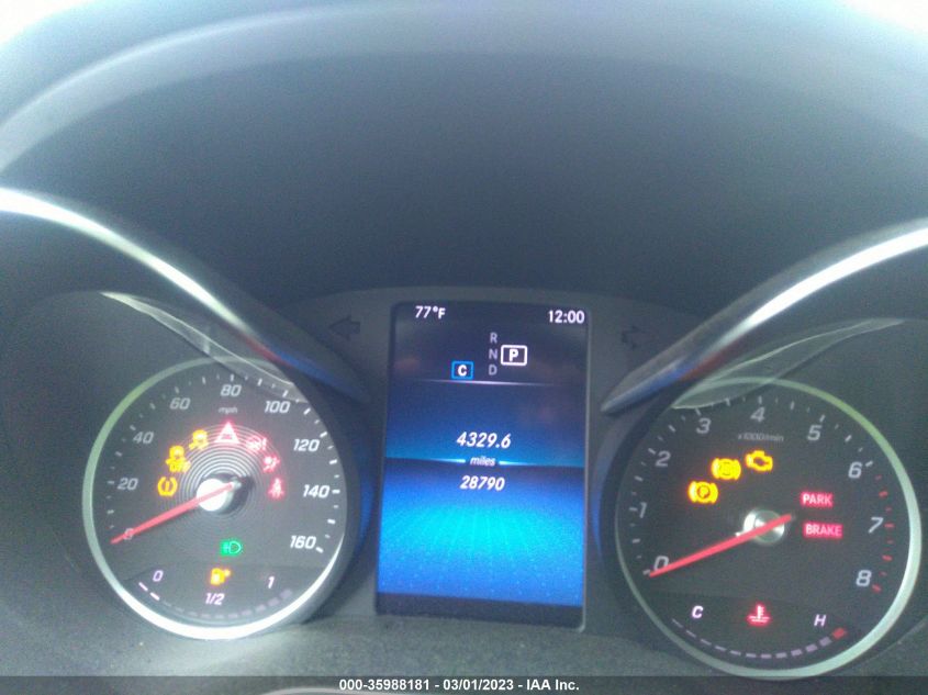 2020 MERCEDES-BENZ C-CLASS C 300 - W1KWF8DBXLR596176