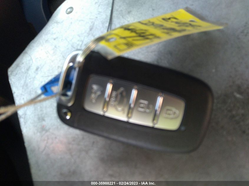 2013 HYUNDAI VELOSTER TURBO W/BLUE INT - KMHTC6AE8DU152863