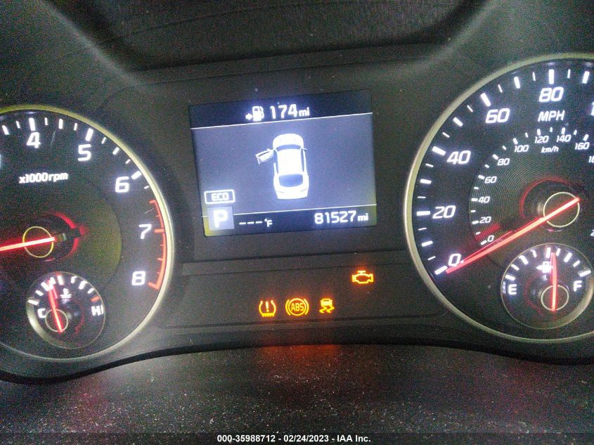 2018 KIA STINGER BASE KNAE15LAXJ6015203