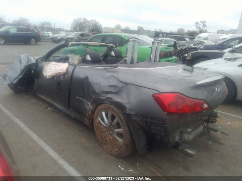 2015 INFINITI Q60 CONVERTIBLE - JN1CV6FE0FM810690