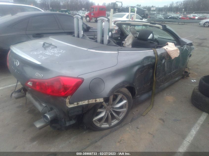 2015 INFINITI Q60 CONVERTIBLE - JN1CV6FE0FM810690
