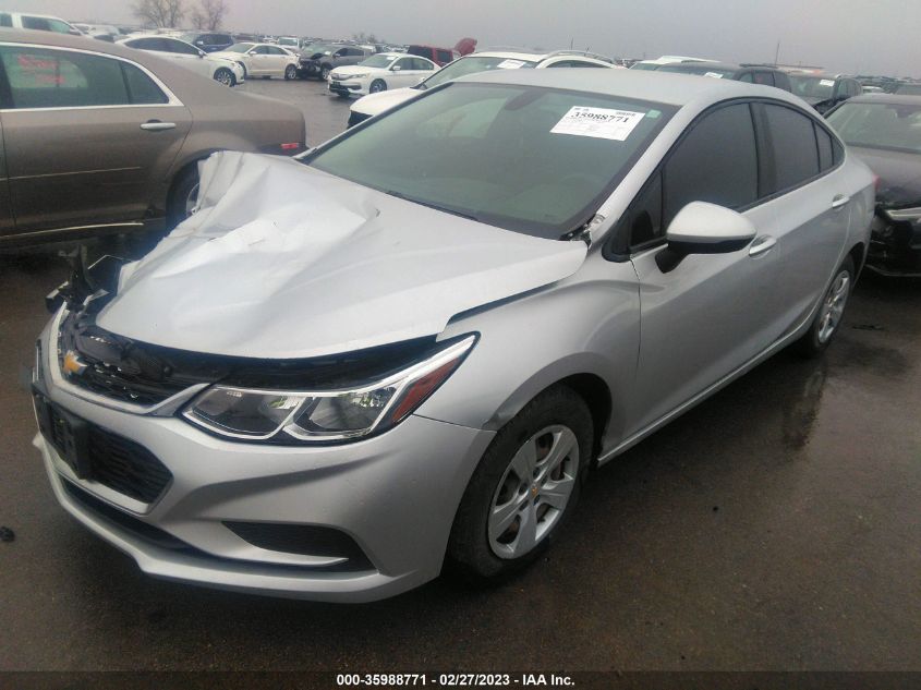2017 CHEVROLET CRUZE LS - 1G1BC5SM3H7197030