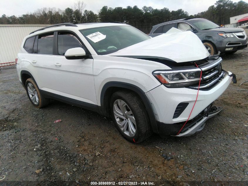 2022 VOLKSWAGEN ATLAS 2.0T SE W/TECHNOLOGY - 1V2JP2CA4NC503941