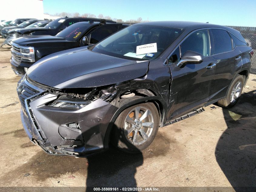 2019 LEXUS RX RX 350 - 2T2ZZMCA5KC120454