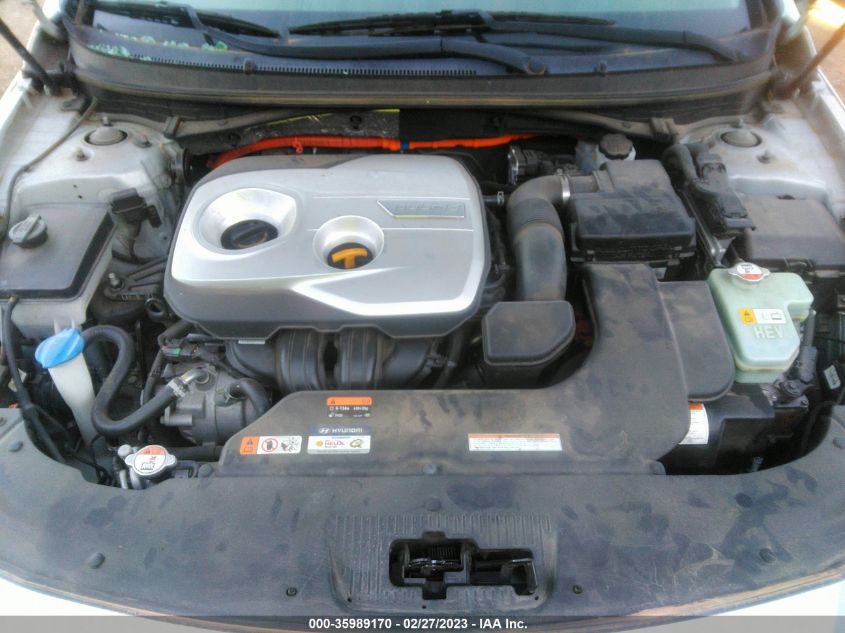 2017 HYUNDAI SONATA HYBRID LIMITED - KMHE34L16HA054851