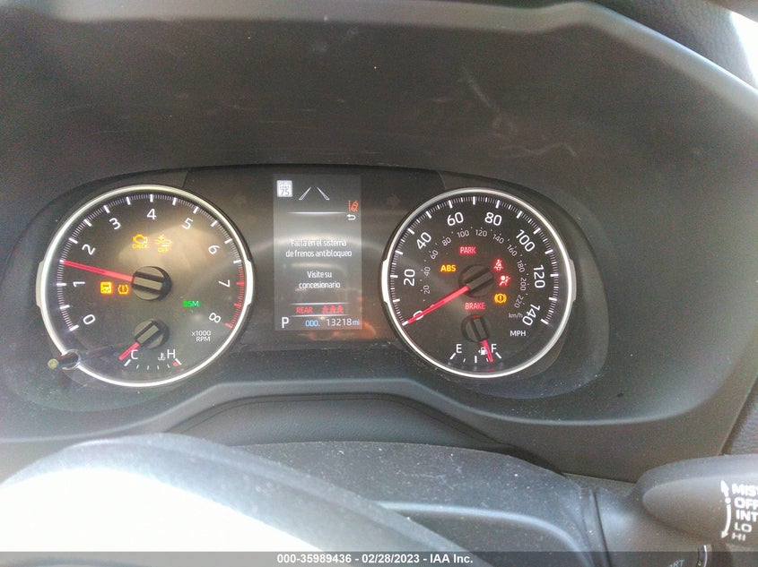 VIN 2T3W1RFV4NC174804 2022 TOYOTA RAV4 XLE