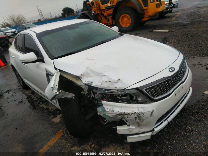 2015 KIA OPTIMA HYBRID EX - KNAGN4AD0F5080207