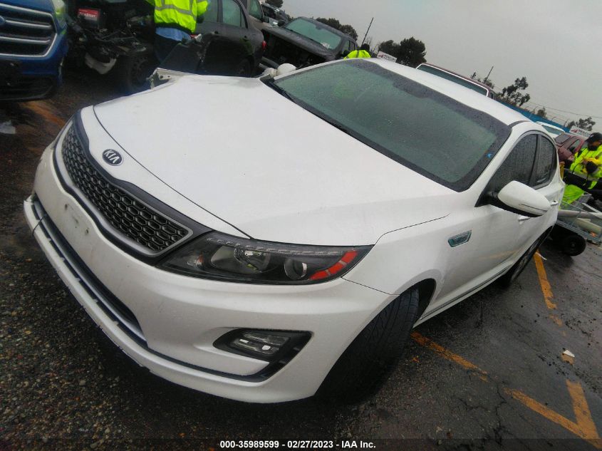 2015 KIA OPTIMA HYBRID EX - KNAGN4AD0F5080207