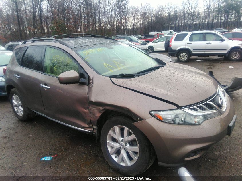 2013 NISSAN MURANO SL - JN8AZ1MW1DW311359
