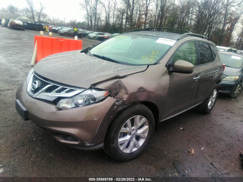 2013 NISSAN MURANO SL - JN8AZ1MW1DW311359