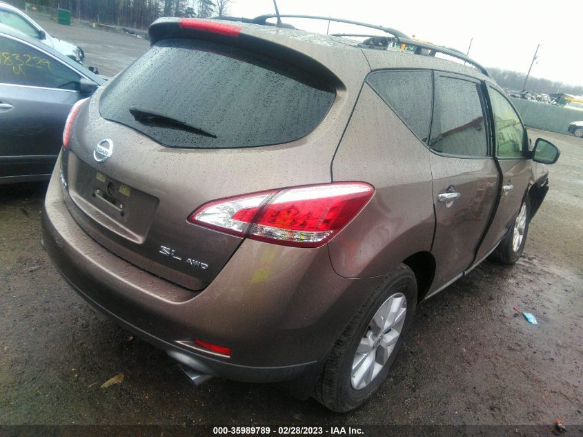 2013 NISSAN MURANO SL - JN8AZ1MW1DW311359