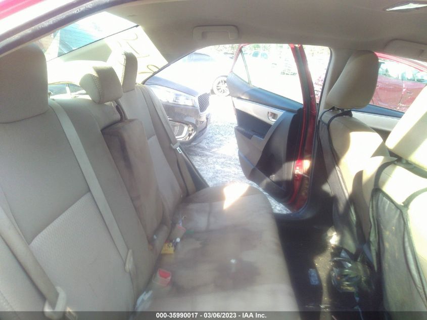 2015 TOYOTA COROLLA L/LE/S/S PLUS/LE PLUS - 2T1BURHE1FC456847