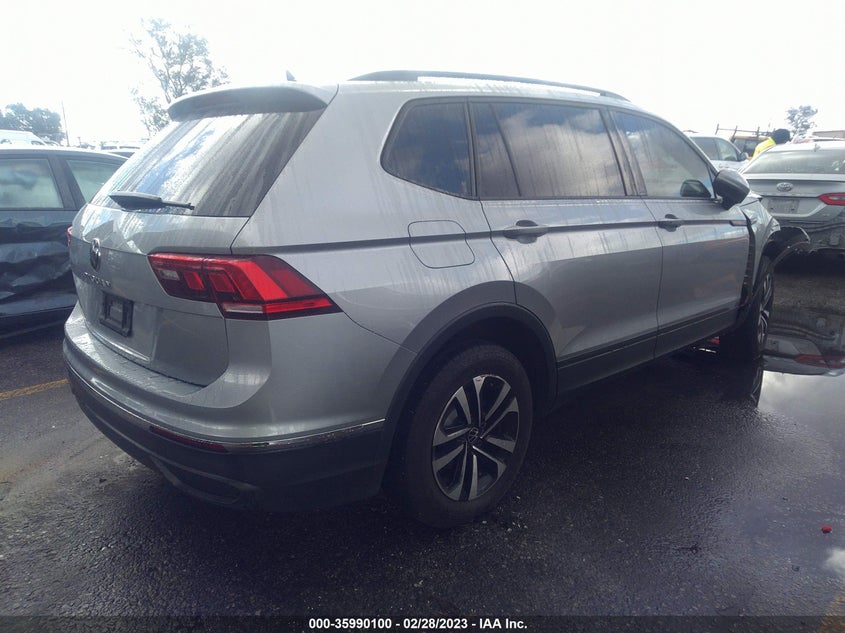 VIN 3VV1B7AX3NM002589 2022 VOLKSWAGEN TIGUAN S
