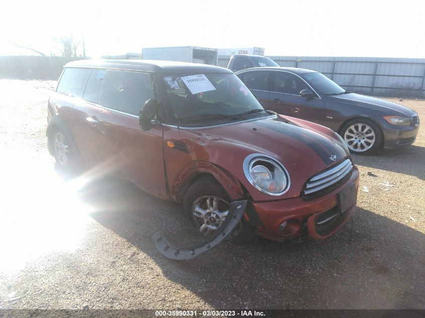 2013 MINI COOPER CLUBMAN - WMWZF3C56DT491075