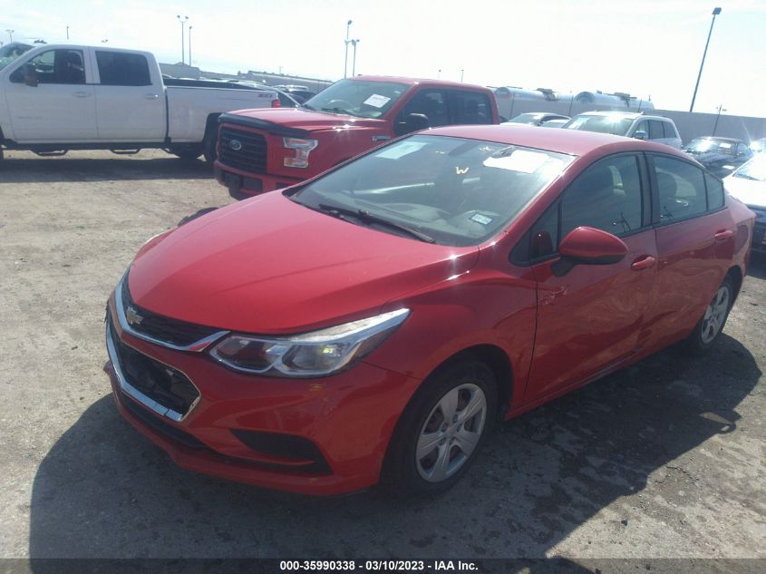 2017 CHEVROLET CRUZE LS - 1G1BC5SM9H7186615