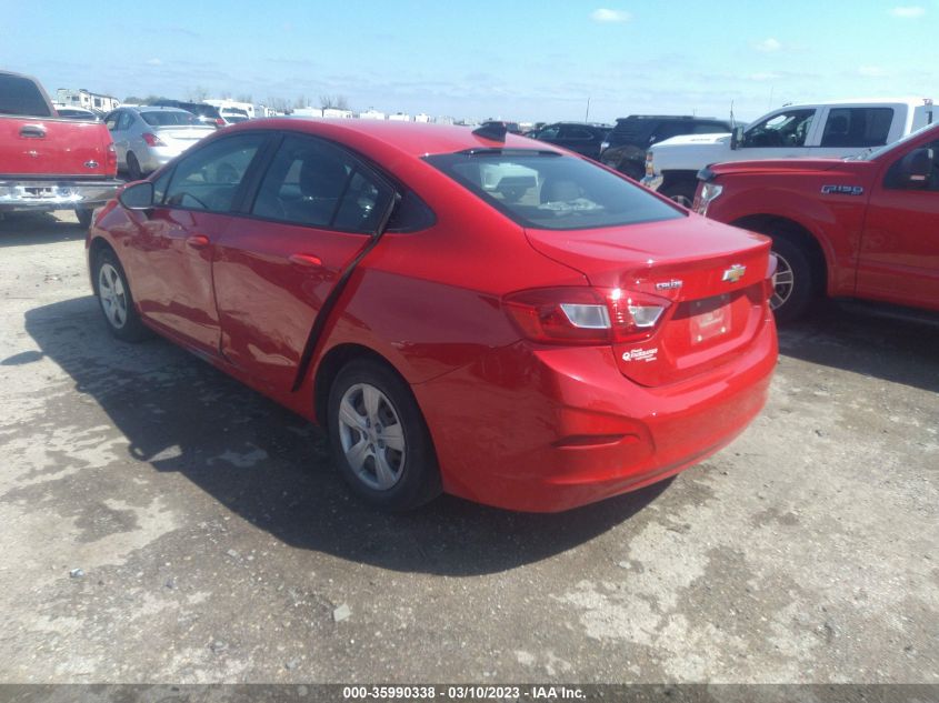 2017 CHEVROLET CRUZE LS - 1G1BC5SM9H7186615