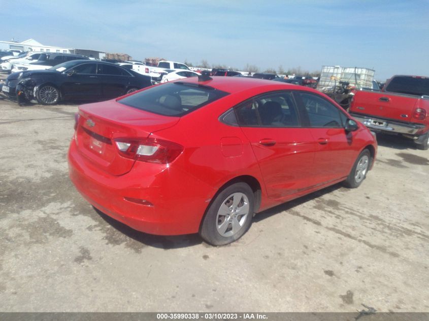 2017 CHEVROLET CRUZE LS - 1G1BC5SM9H7186615