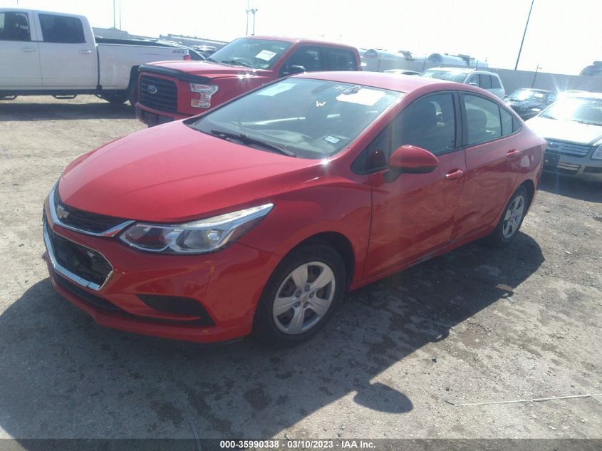 2017 CHEVROLET CRUZE LS - 1G1BC5SM9H7186615