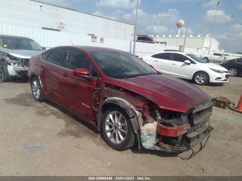 2017 FORD FUSION HYBRID SE - 3FA6P0LU9HR384768