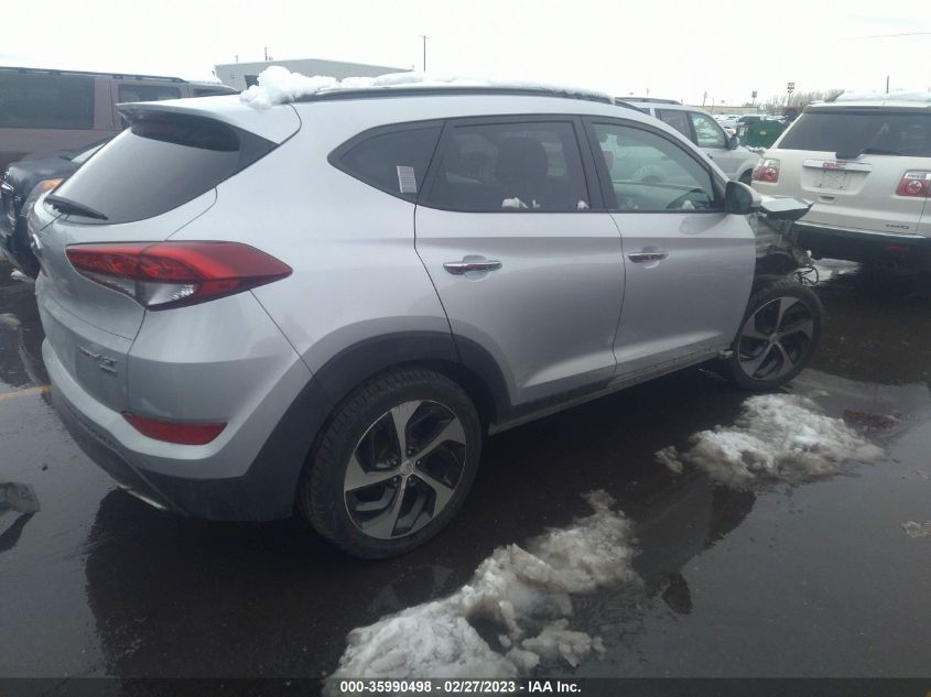 2016 HYUNDAI TUCSON LIMITED - KM8J3CA20GU112678