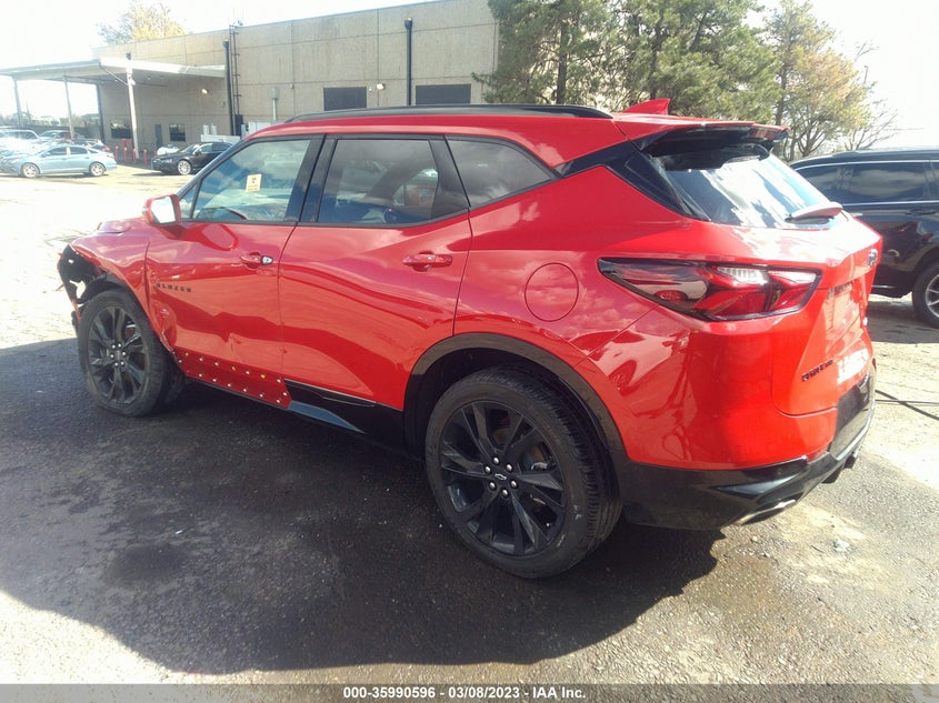 VIN 3GNKBKRS5LS556571 2020 CHEVROLET BLAZER RS