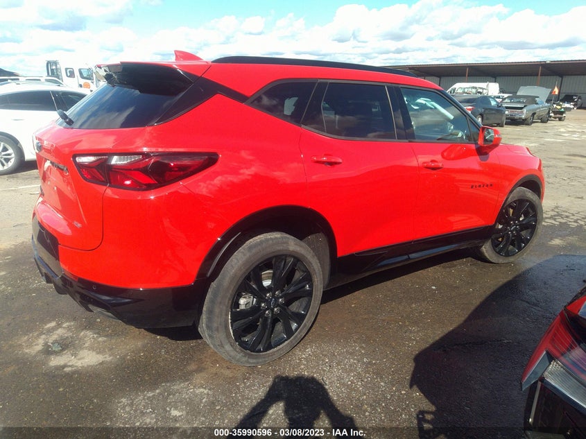 VIN 3GNKBKRS5LS556571 2020 CHEVROLET BLAZER RS