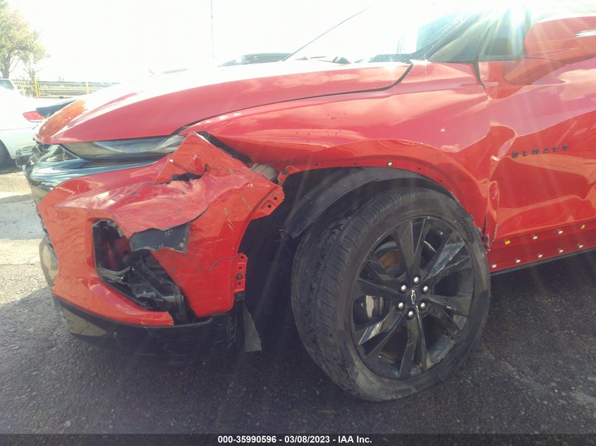 VIN 3GNKBKRS5LS556571 2020 CHEVROLET BLAZER RS
