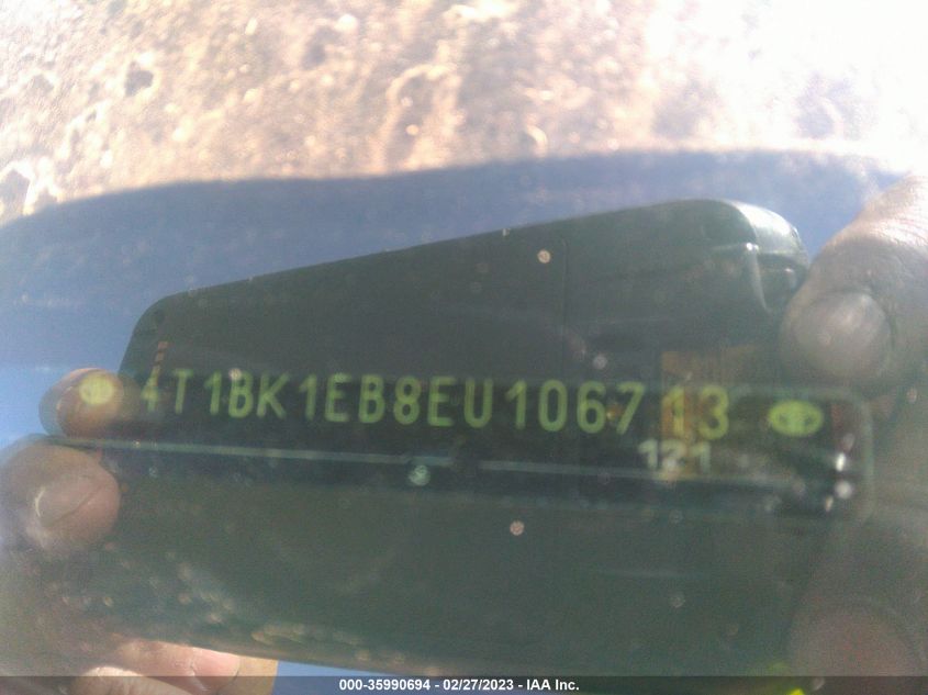 2014 TOYOTA AVALON LIMITED - 4T1BK1EB8EU106713