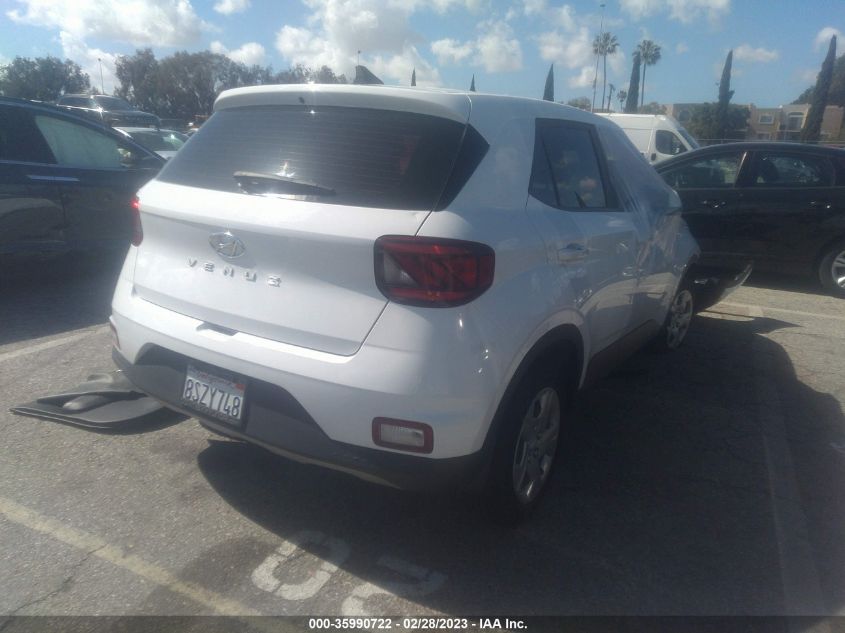 2020 HYUNDAI VENUE SE - KMHRB8A31LU044705