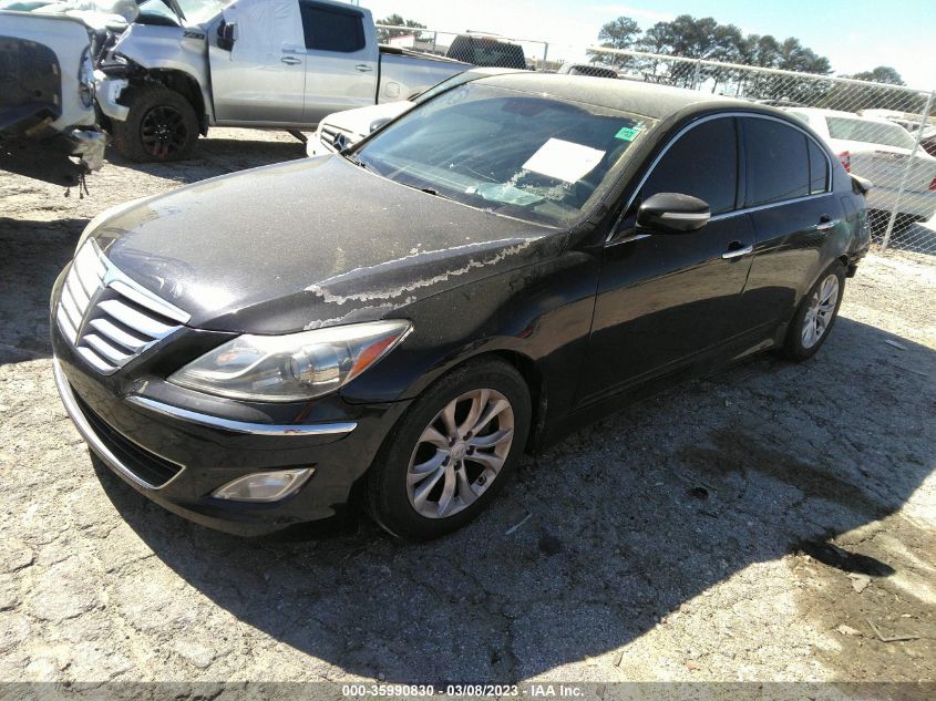 2013 HYUNDAI GENESIS 3.8L - KMHGC4DD7DU221602