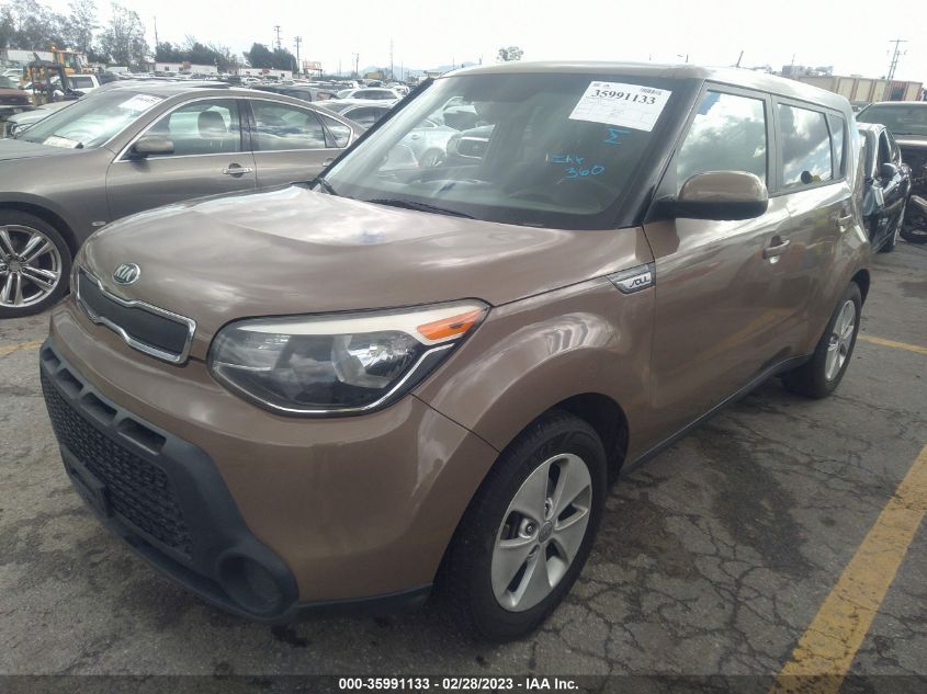 2015 KIA SOUL BASE - KNDJN2A20F7182199